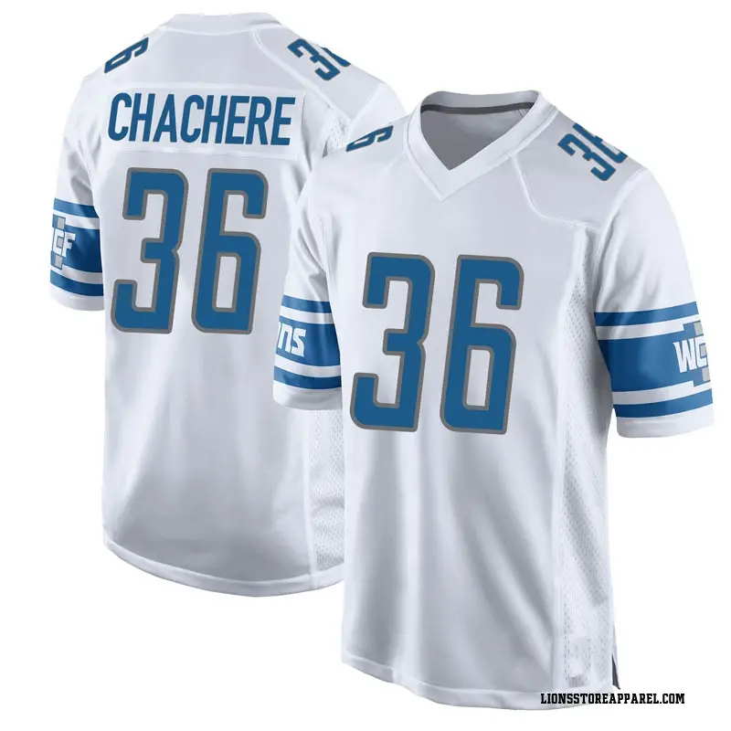 Personalized Detroit Lions Jersey Elite Black Men's