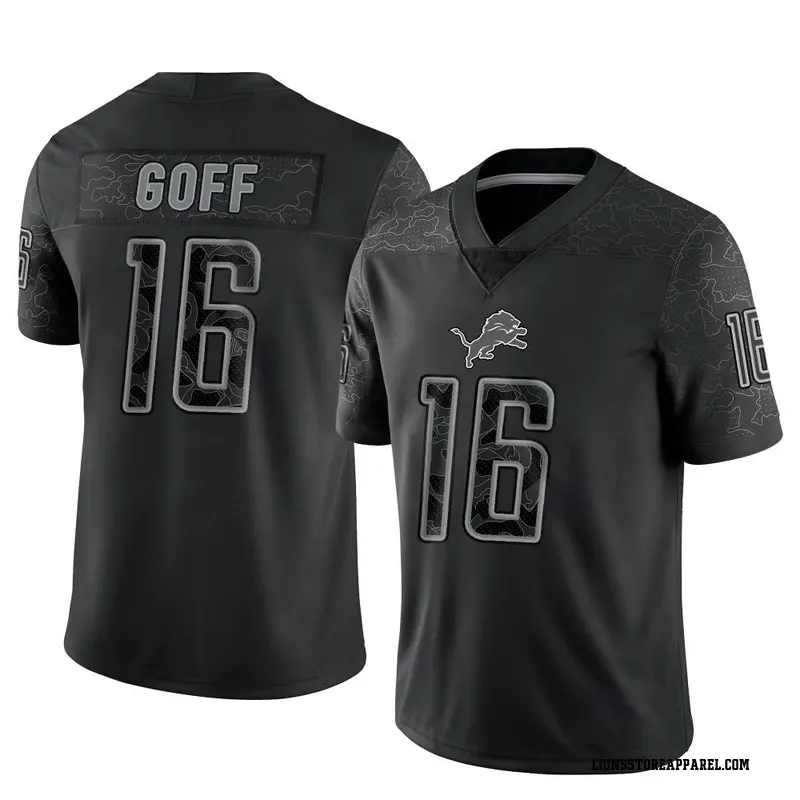 Jared Goff Jersey Olive Lions Limited Salute To Service Player