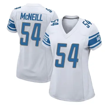 Alim McNeill Youth Detroit Lions Ash Pro Line Backer Pullover Hoodie - Pro  Sweatshirts