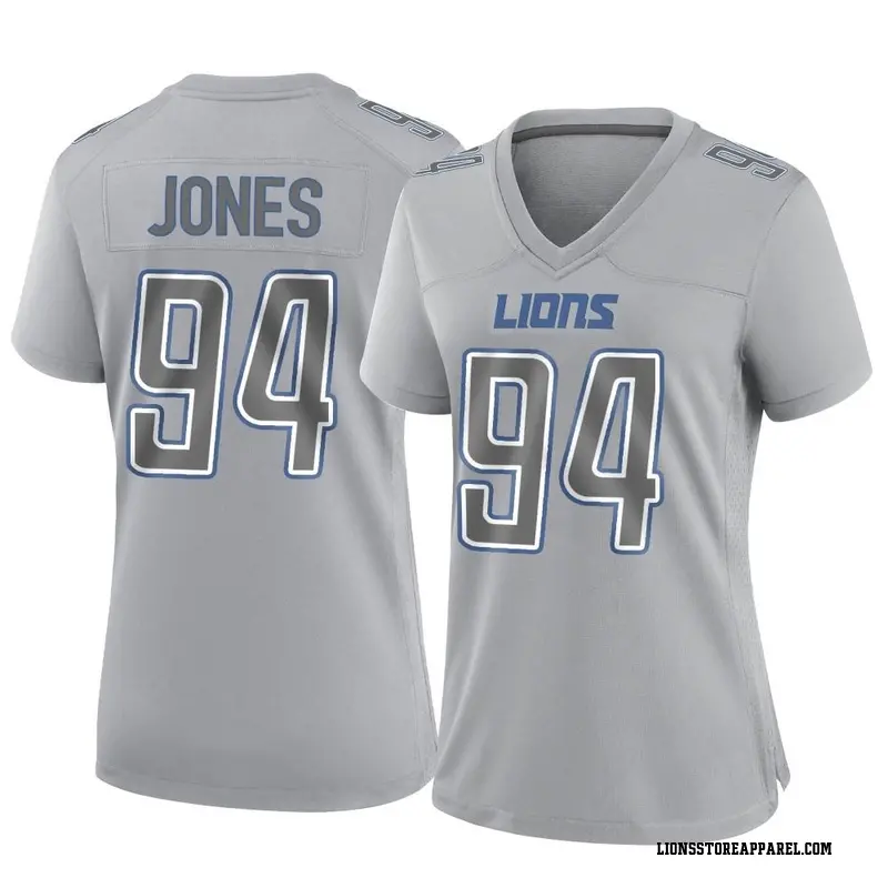 Women's Detroit Lions Trinity Benson Nike Blue Game Jersey