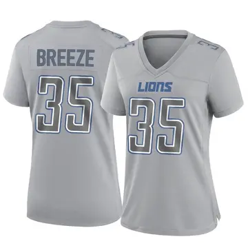 Brady Breeze Detroit Lions Youth Gray Distressed Name & Number Tri