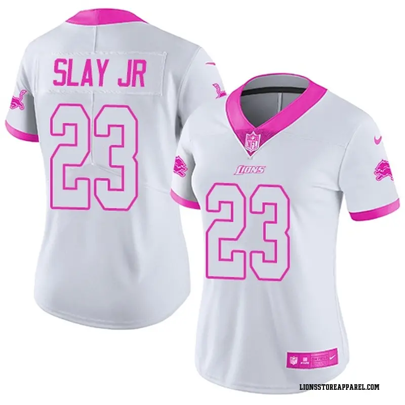 pink lions jersey