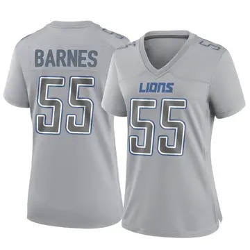 Nike Derrick Barnes Detroit Lions Blue Game Player Jersey