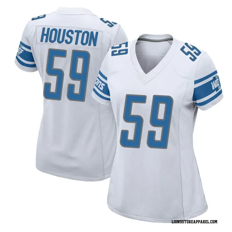 Men's Nike Zonovan Knight Blue Detroit Lions Team Game Jersey