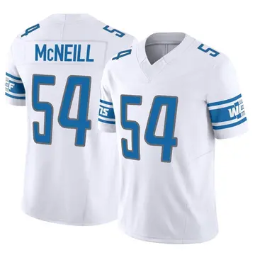 Alim McNeill Youth Detroit Lions Ash Pro Line Backer Pullover Hoodie - Pro  Sweatshirts