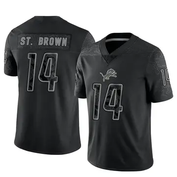 Nike Youth Detroit Lions Amon-Ra St. Brown #14 Grey T-Shirt