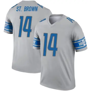Youth Detroit Lions Amon-Ra St. Brown Game Jersey – White – Outfitters  Adventure