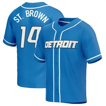 Nike Youth Detroit Lions Amon-Ra St. Brown Blue Game Jersey