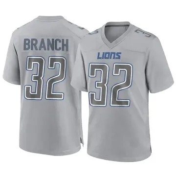Nike Brian Branch Detroit Lions Elite White Vapor Untouchable Jersey - Men's