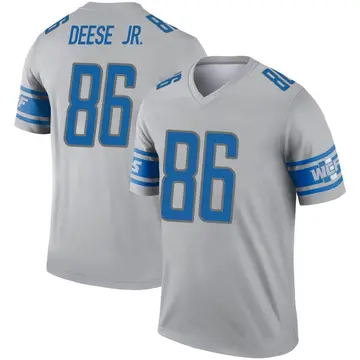 Derrick Deese Jr. Detroit Lions Youth Legend Olive Salute to Service  Sideline Long Sleeve T-Shirt