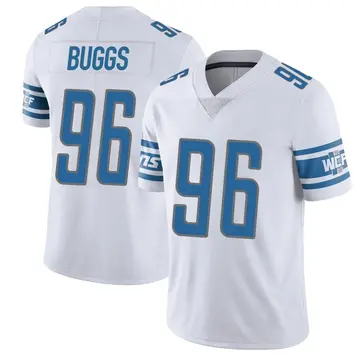 Isaiah Buggs Detroit Lions Men's Legend Gray Color Rush T-Shirt