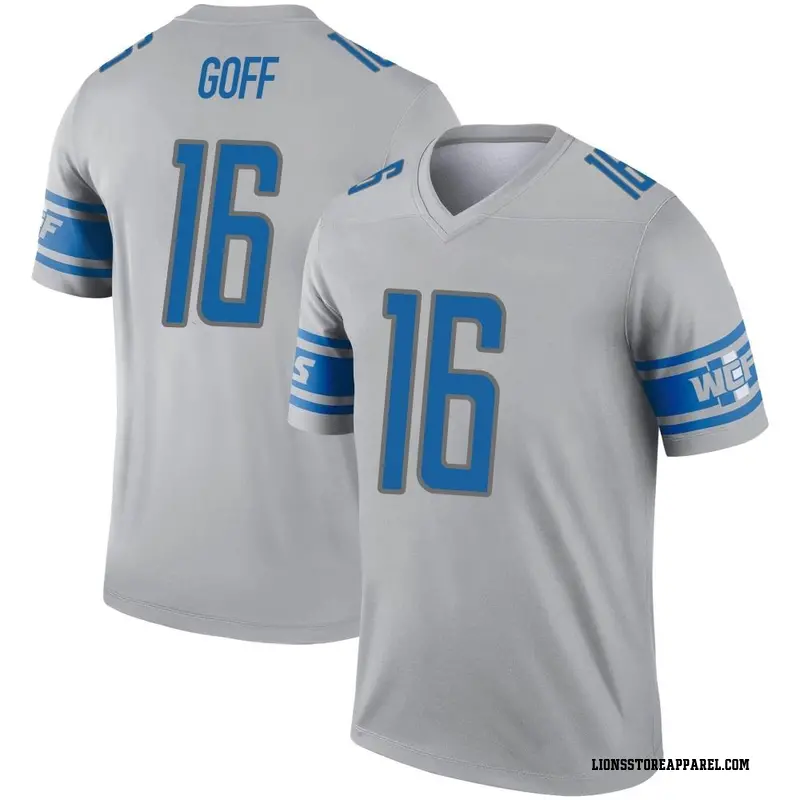 Men's Nike Jared Goff Blue Detroit Lions Vapor F.U.S.E. Limited Jersey