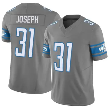 KERBY JOSEPH Signed Detroit Lions White Football Jersey JkerbZzz Inscr –  Forever Young Sports Cards