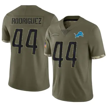 Malcolm Rodriguez Detroit Lions Nike Women's Game Player Jersey - White