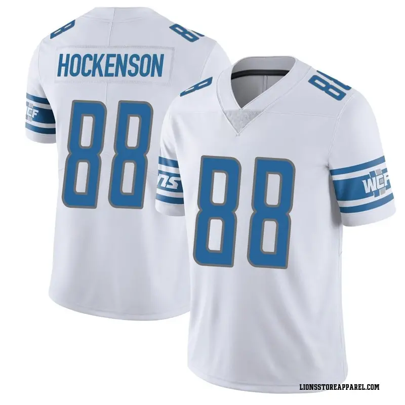 T.J. Hockenson Detroit Lions Nike Game Jersey - White